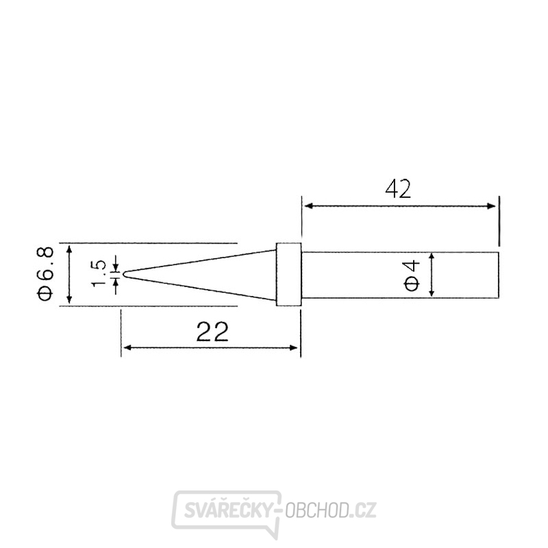 Hrot C1-1 pro pájky ZD-30C, ZD-99, ZD-8906, ZD-8906L Hrot C1-1 pro pájky ZD-30C, ZD-99, ZD-8906, ZD-8906L gallery main image