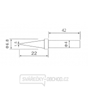 Hrot C1-1 pro pájky ZD-30C, ZD-99, ZD-8906, ZD-8906L gallery main image