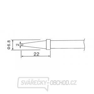 Hrot C1-4 pro pájky ZD-30C, ZD-99, ZD-8906, ZD-8906L Hrot C1-4 pro pájky ZD-30C, ZD-99, ZD-8906, ZD-8906L gallery main image
