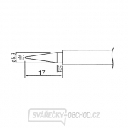 Hrot N1-1 pro pájky ZD-200ND, ZD-707N, ZD-707NL, 06530049, 06530005, 06530050, 06530051, 06530088 gallery main image