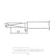 Hrot N1-1 pro pájky ZD-200ND, ZD-707N, ZD-707NL, 06530049, 06530005, 06530050, 06530051, 06530088 Hrot N1-1 pro pájky ZD-200ND, ZD-707N, ZD-707NL, 06530049, 06530005, 06530050, 06530051, 06530088 gallery main image