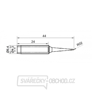 Hrot N9-1 pro pájky ZD-8916, ZD-8917B, ZD-8922, ZD-8936 Hrot N9-1 pro pájky ZD-8916, ZD-8917B, ZD-8922, ZD-8936 gallery main image