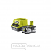 Sada 18 V lithium iontová baterie 4 Ah s nabíječkou RC18120 ONE+ Sada 18 V lithium iontová baterie 4 Ah s nabíječkou RC18120 ONE+ gallery main image