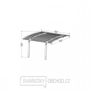 Palram Arizona 5000 hliníkový přístřešek pro auto s obloukovou střechou Palram Arizona 5000 hliníkový přístřešek pro auto s obloukovou střechou náhled