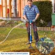 Pneumatický multifunkční nástroj 5 v 1 AERO 2 SPADE Scheppach Náhled