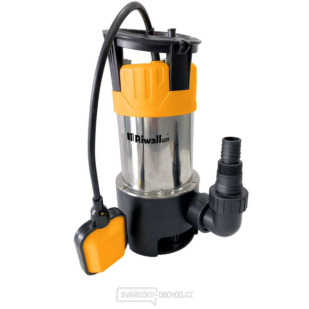 Kalové čerpadlo Riwall PRO 1100 W REP 1100 INOX - ponorné, univerzální