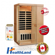 Infrasauna DeLuxe 2200 Carbon+ podlahové topení, 2x ručník, 2x esence zdarma Infrasauna DeLuxe 2200 Carbon+ podlahové topení, 2x ručník, 2x esence zdarma gallery main image