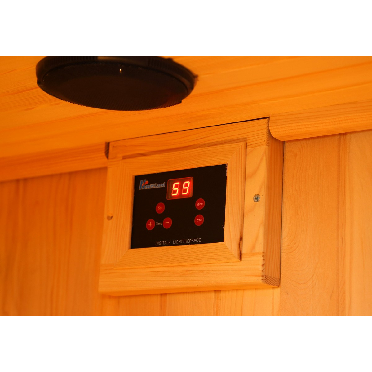 Infrasauna DeLuxe 2200 Carbon - BT Náhled