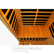 Infrasauna DeLuxe 2200 Carbon - BT náhled
