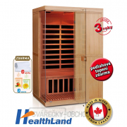 Infrasauna DeLuxe 2200 Carbon - BT+ podlahové topení, 2x ručník, 2x esence zdarma Infrasauna DeLuxe 2200 Carbon - BT+ podlahové topení, 2x ručník, 2x esence zdarma gallery main image