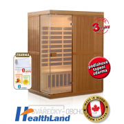 Infrasauna DeLuxe 3300 Carbon+ podlahové topení, 3x ručník, 2x esence zdarma Infrasauna DeLuxe 3300 Carbon+ podlahové topení, 3x ručník, 2x esence zdarma gallery main image