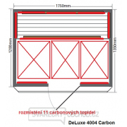 Infrasauna DeLuxe 4004 Carbon Náhled