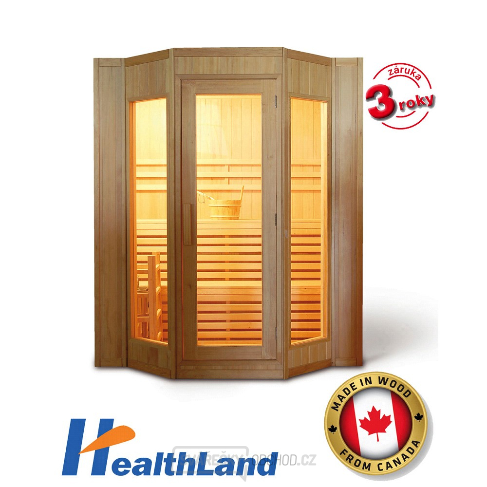 Finská sauna DeLuxe HR4045 Finland