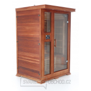 Infrasauna DeLuxe 2022 Cedr Carbon náhled