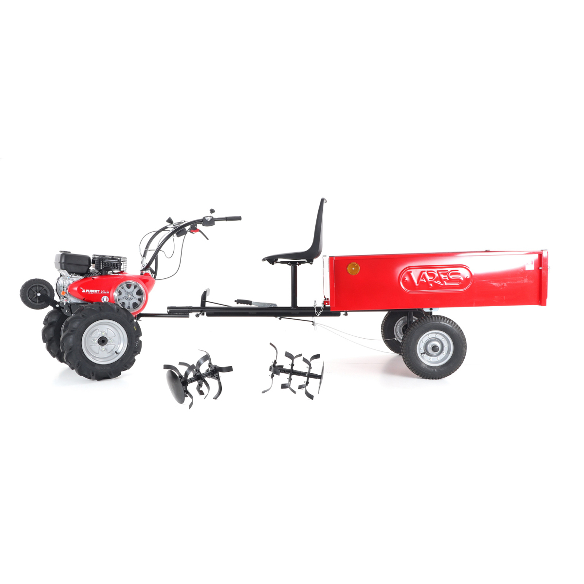 Kultivátor PUBERT VARIO 55P C3 + vozík VARES HV 220L - SET 5 Náhled