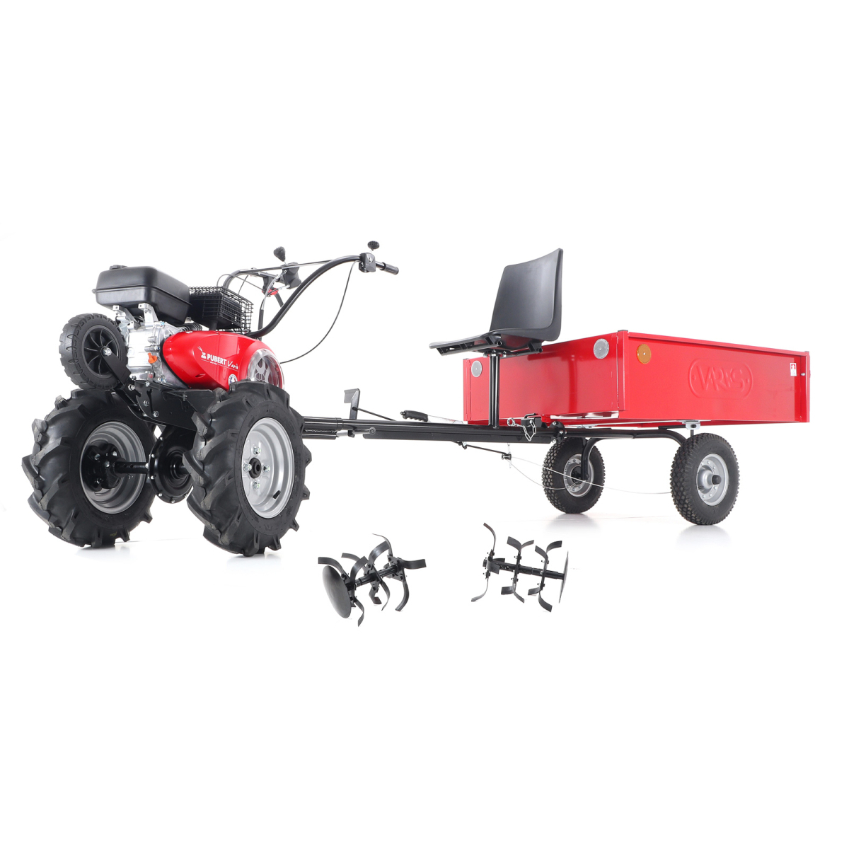 Kultivátor PUBERT VARIO 55P C3 + vozík VARES HV 220L - SET 5 Náhled