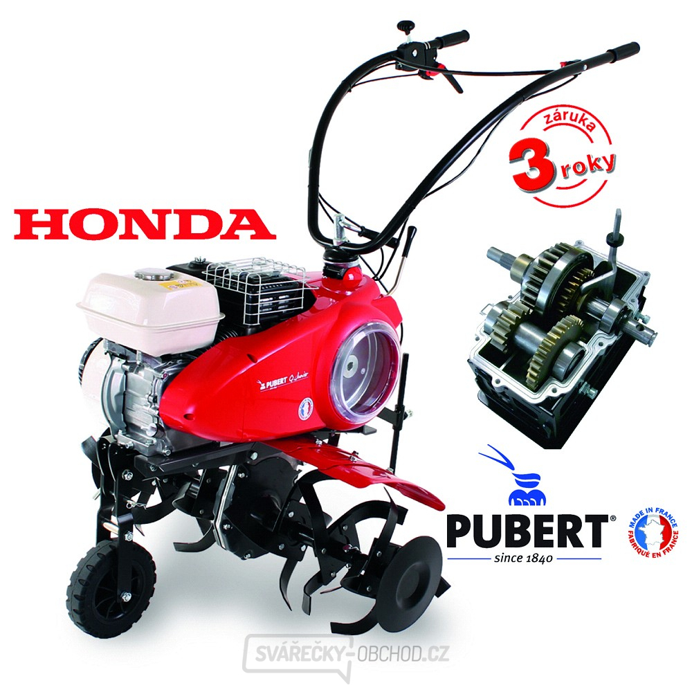 Kultivátor PUBERT QUATRO JUNIOR 60H s dvourychlostní variabilní převodovkou
