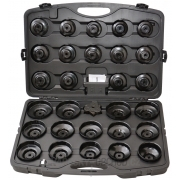 30-dílná sada miskových klíčů na olejové filtry 096-10030 30-dílná sada miskových klíčů na olejové filtry 096-10030 gallery main image