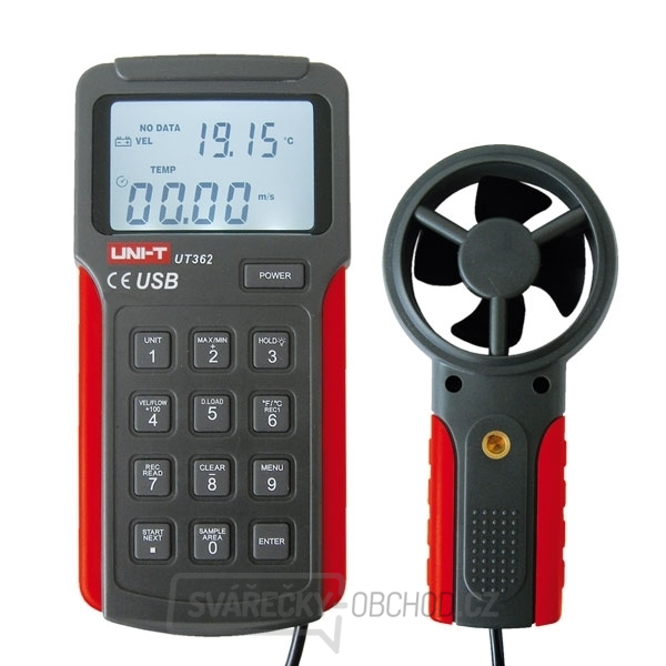 Anemometr UNI-T  UT362 USB