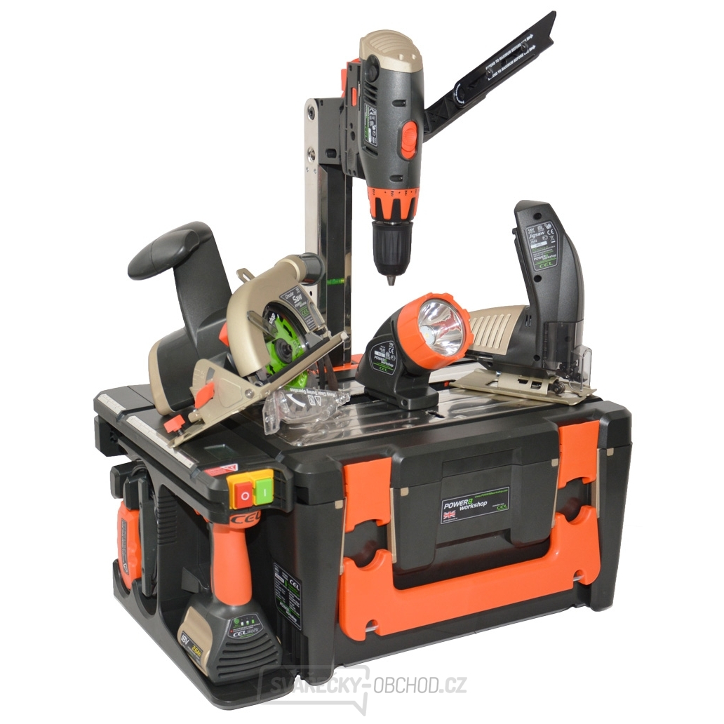 Sada aku nářadí v boxu FIXMAN POWER WS3E