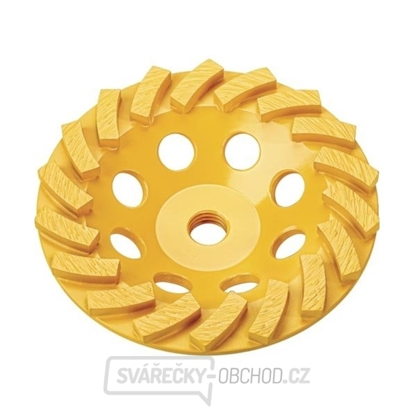 DT3797 Diamantový talířový kotouč TURBO 125 mm na broušení betonu DeWALT
