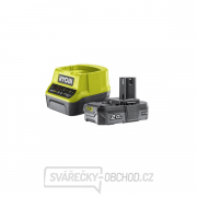 Sada 18 V lithium iontová baterie 2 Ah s nabíječkou RC18120 ONE+ Sada 18 V lithium iontová baterie 2 Ah s nabíječkou RC18120 ONE+ gallery main image
