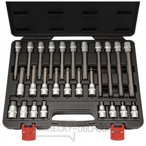 Sada zástrčných drážkových hlavic Genborx JBTK 1026-M Sada zástrčných drážkových hlavic Genborx JBTK 1026-M gallery main image