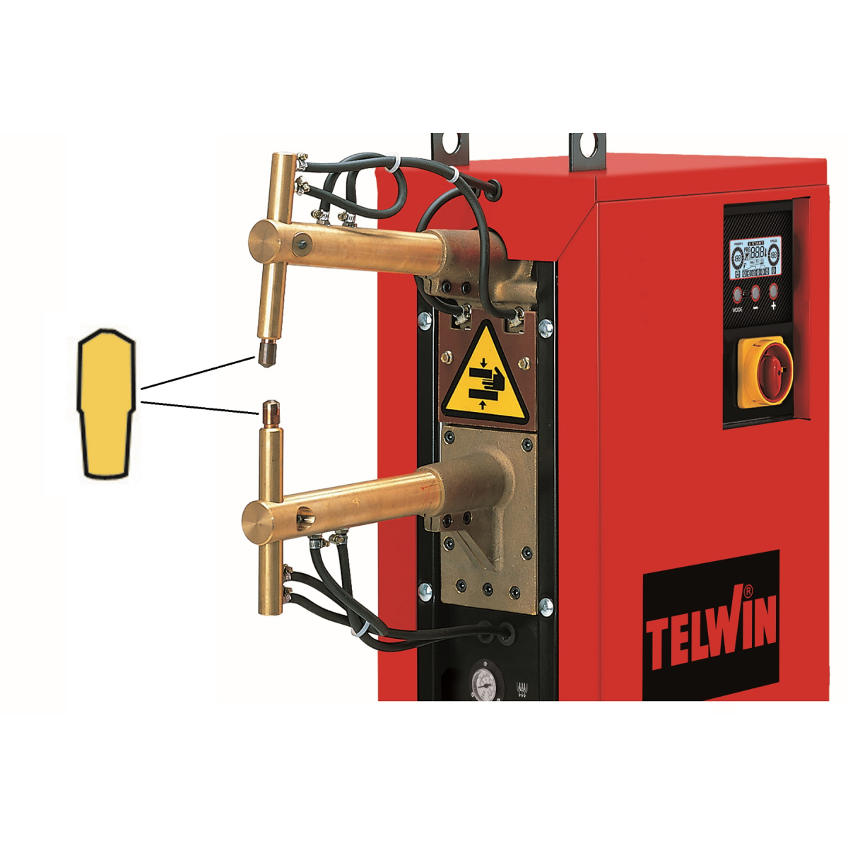 Bodové svařovací hroty L = 45mm s elektrodou/1ks 690035