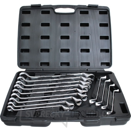 Sada vyhnutých očkových klíčů Genborx JBTK - 13ks