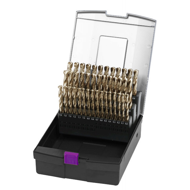 OPTIMUM Vrtáky HSS-Co, sada 25 ks, 1 - 13 mm 3201010