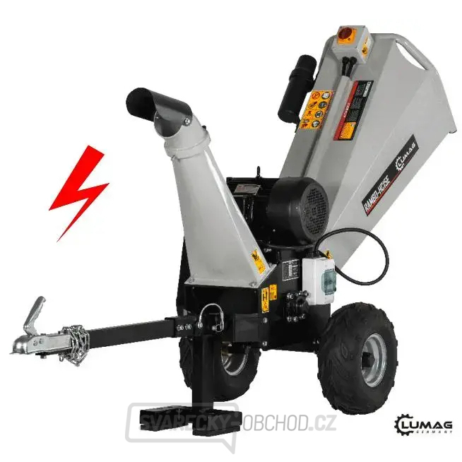 Elektrický štěpkovač dřeva RAMBO HC-15E