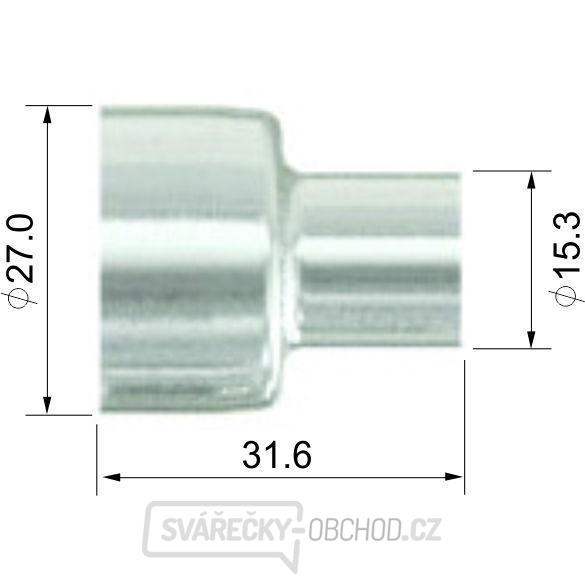 Hubice nástavec SCB50