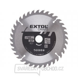 Kotouč pilový s SK plátky, 160x1,4x20mm, 36T Kotouč pilový s SK plátky, 160x1,4x20mm, 36T gallery main image