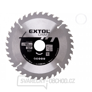 Kotouč pilový s SK plátky, 185x1,4x30mm, 36T Kotouč pilový s SK plátky, 185x1,4x30mm, 36T gallery main image