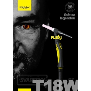 Svařovací hořák TIG KOWAX® FLEXI T18W, 4m gallery main image
