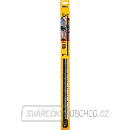 DT2976 Pilový plátek pro pily Alligator pro řezy dutých cihlových bloků třídy 20, 430mm, 78z DeWALT
