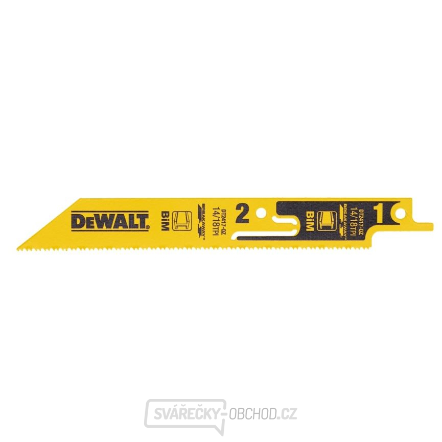 DEWALT Bimetalový pilový plátek na kov 152 mm DT2417 - 1ks