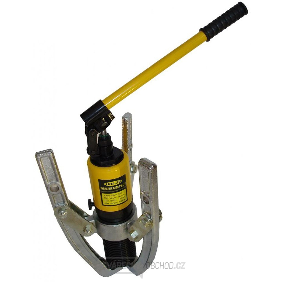 Dvou- nebo tříramenný hydraulický stahovák HHL-20