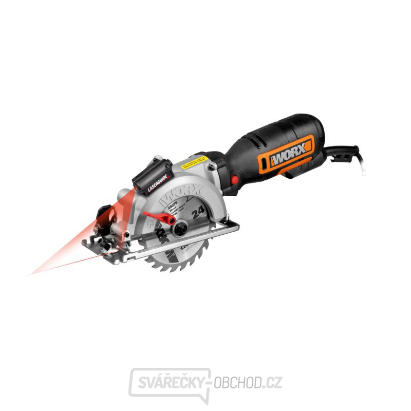 Kompaktní kotoučová pila WORXSAW XL, 710W, 120mm WX427
