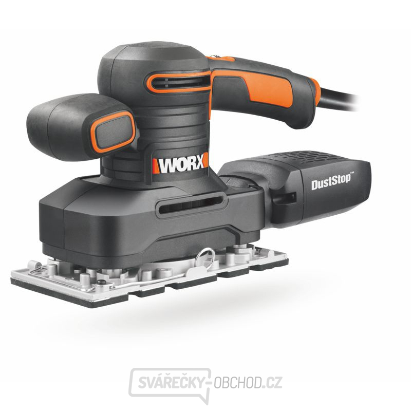Vibrační bruska WORX Orange WX641, 250W