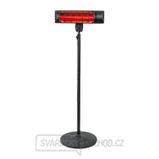 Halogenový zářič Quartz Q-TIME GOLDEN 1800S se stojanem náhled