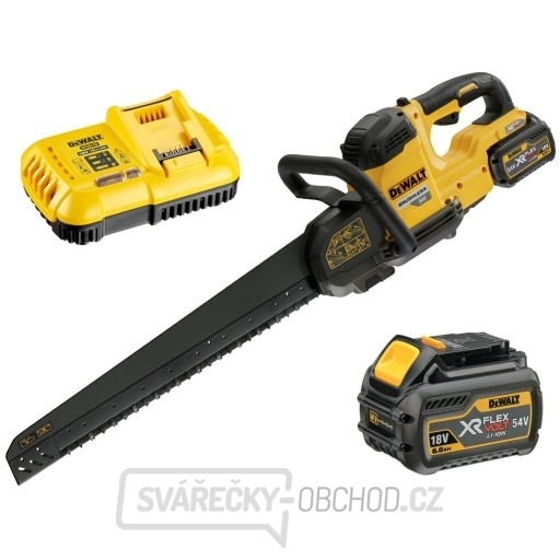 Aku pila Alligator 430 mm 54V, 2x 6,0 Ah XR Li-Ion DeWALT DCS398T2 FLEXVOLT
