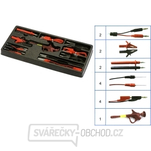 15-dílná sada testovacích vodičů 647-1150A 15-dílná sada testovacích vodičů 647-1150A gallery main image