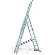 Žebřík trojdílný univerzální 3x7  195/310/420 cm gallery main image