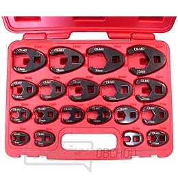 Sada otevřených maticových klíčů - 9ks Sada otevřených maticových klíčů - 9ks gallery main image