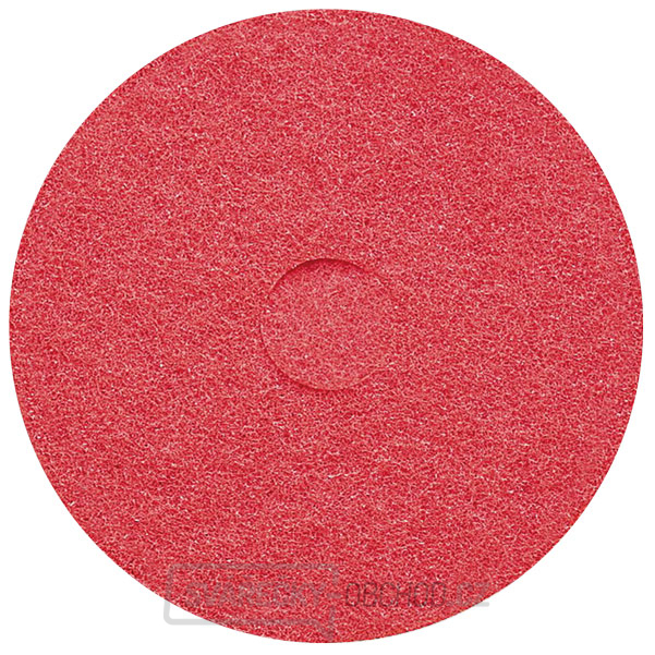 Údržbový pad, červený 11"/27,9 cm, 5 ks