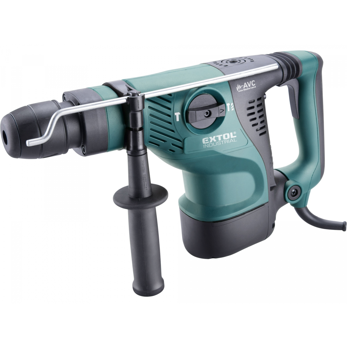 EXTOL INDUSTRIAL Kladivo vrtací a sekací, antivibrační systém, SDS MAX, 14J 8790101