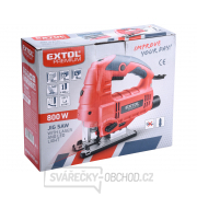 Přímočará pila Extol s laserem a světlem náhled