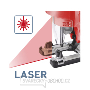 Přímočará pila Extol s laserem a světlem Náhled