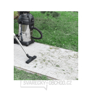 Vysavač dílenský, multifunkční se zásuvkou a funkcí čištění filtru, 30l, 6m kabel, 3m hadice, 1400W náhled